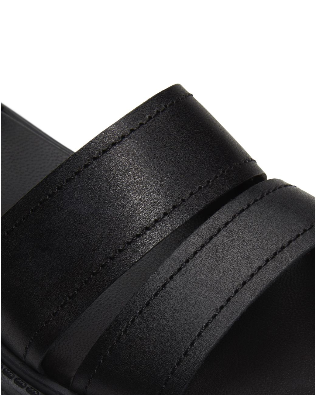 Timberland Black Stone Street Grain Sandals