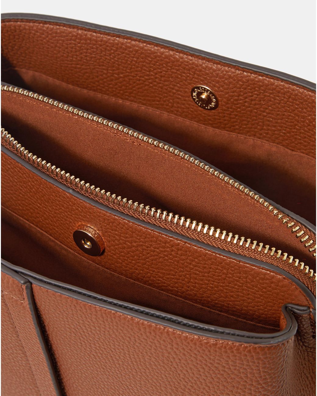 Accessorize Brown Webbing Strap Crossbody Bag