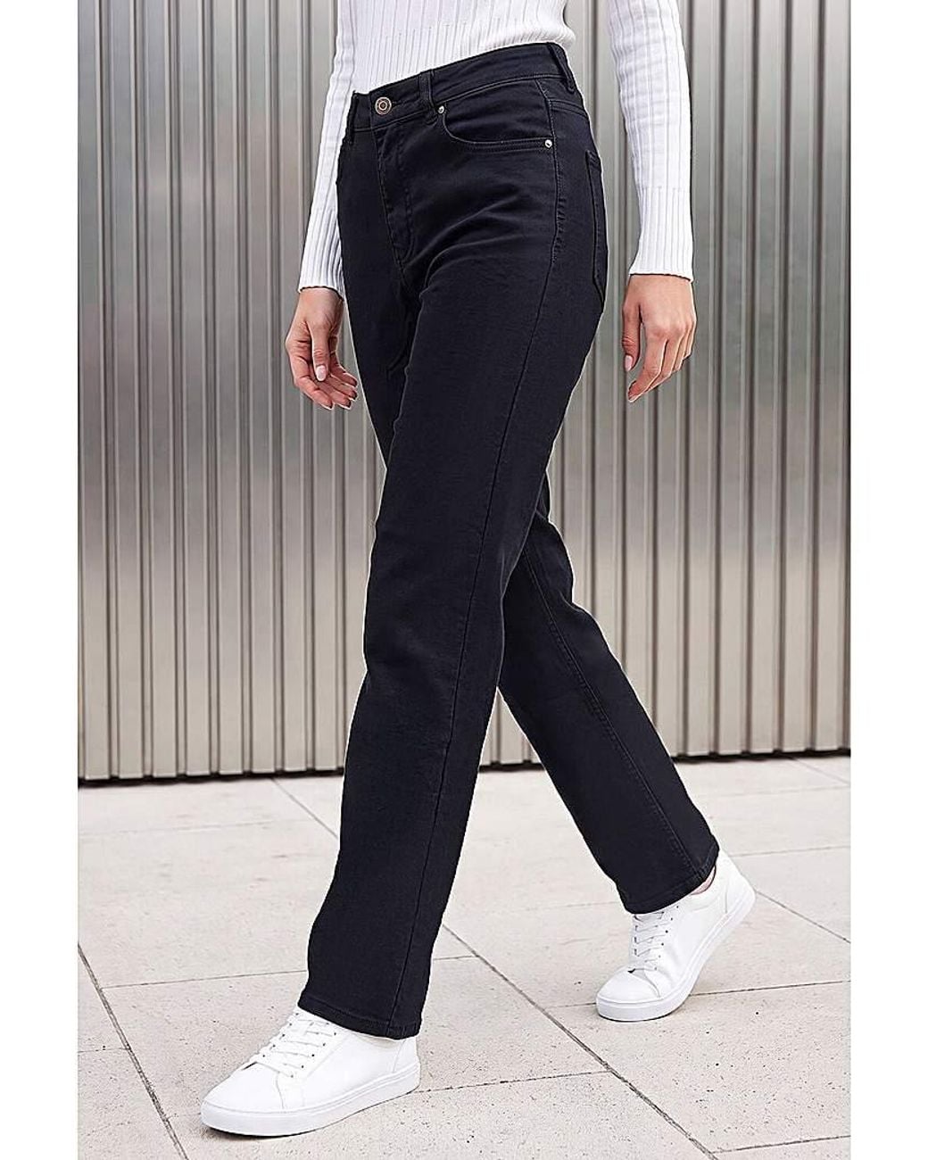 Roman Blue Roman Straight Leg Stretch Jeans