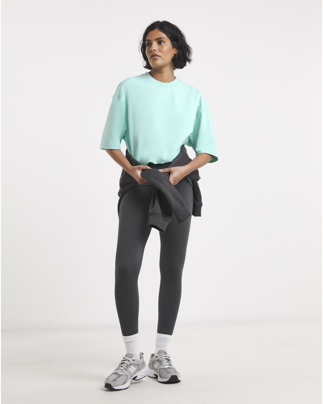 Gym King Green 365 Micro Loopback Boxy T-Shirt