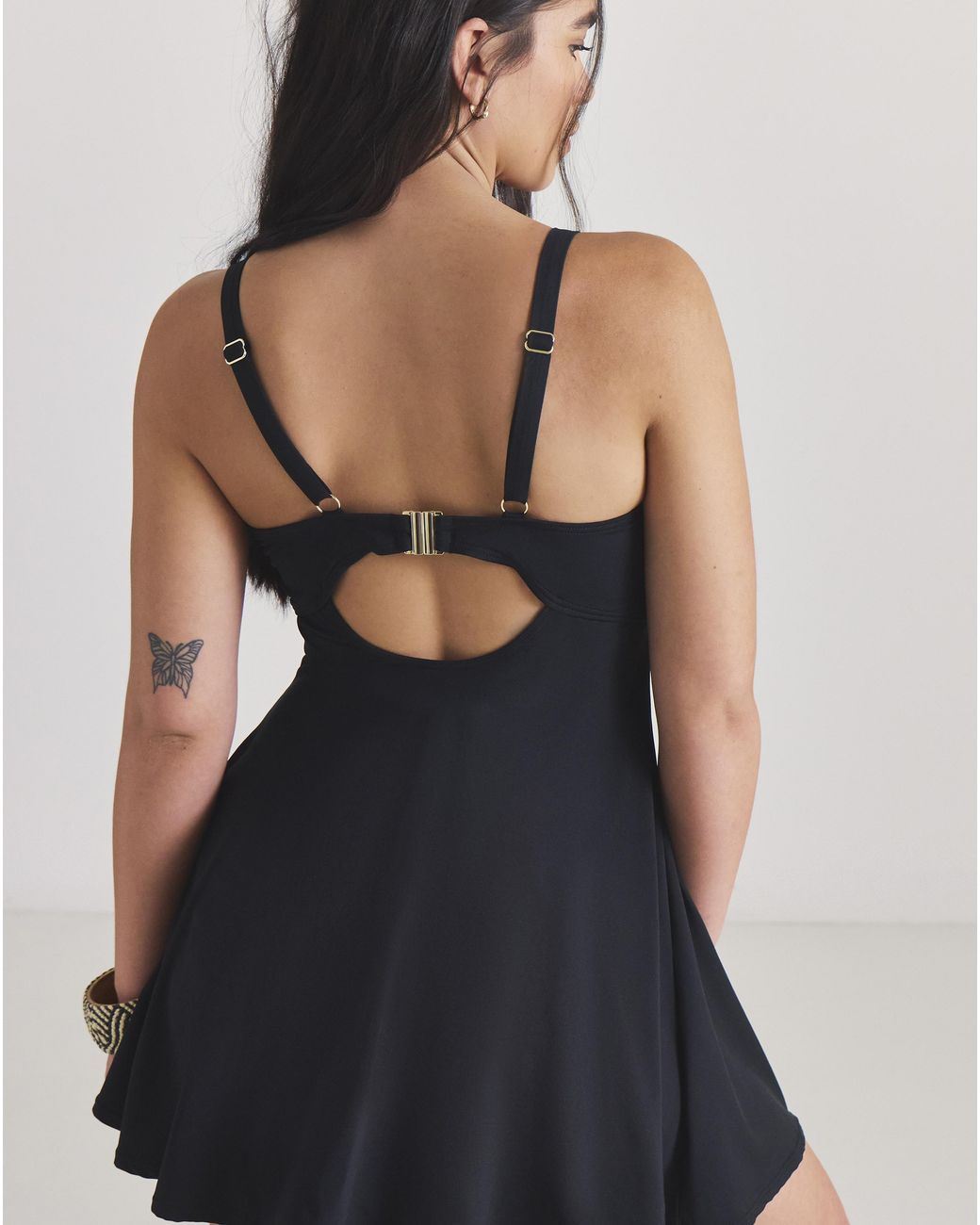 MAGISCULPT Black Underwired Swimdress