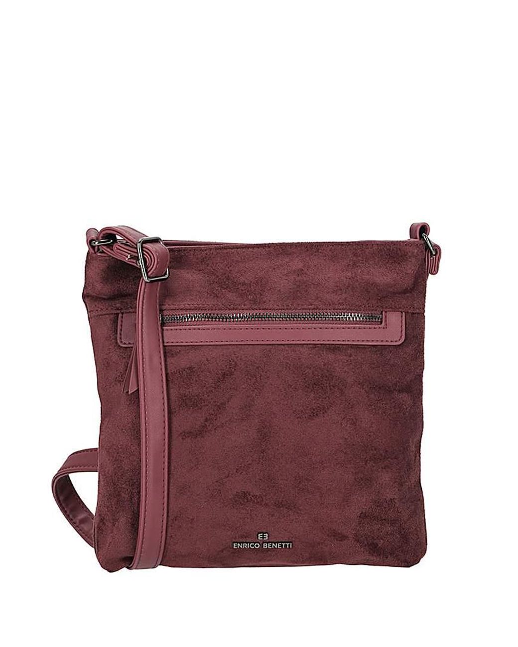Enrico Benetti Red Norah Shoulder Bag