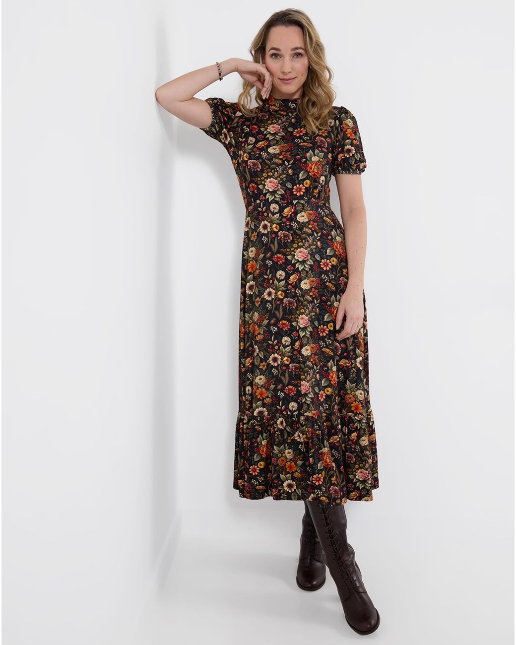 Joe Browns White Jersey Maxi Dress