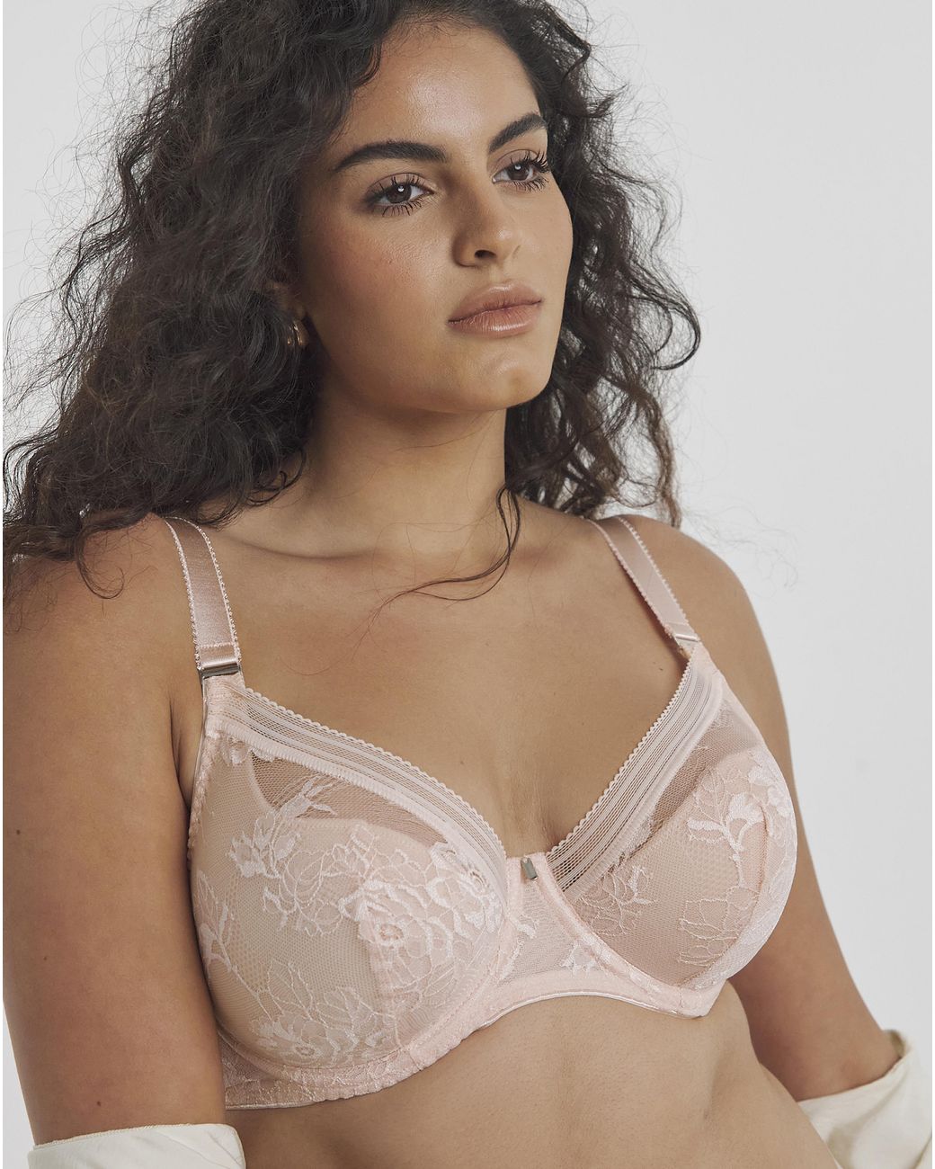 Fantasie Brown Fusion Lace Plunge Bra