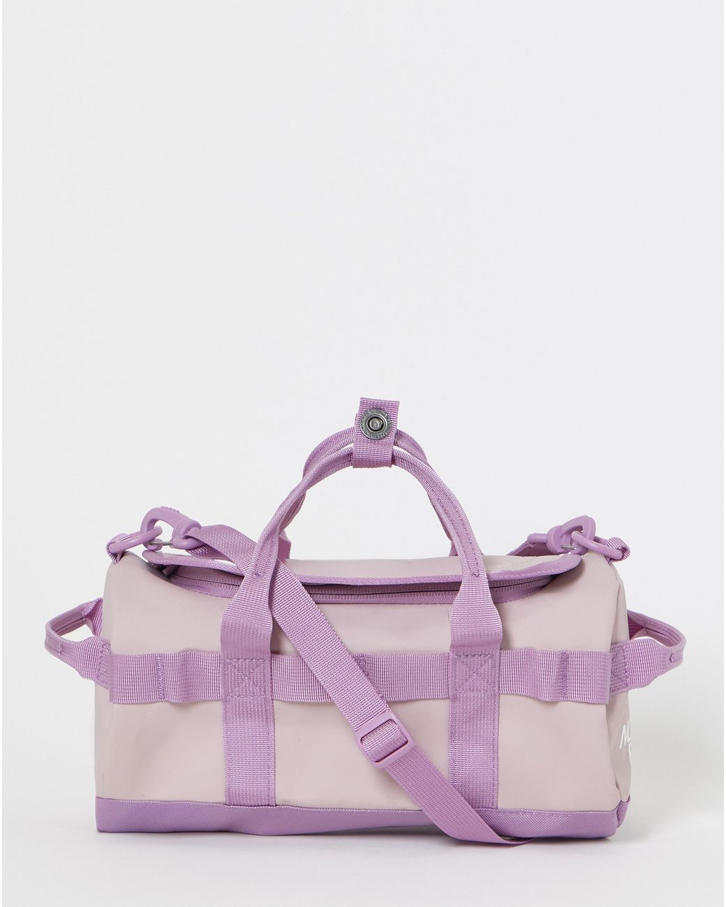 The North Face Purple Mini Duffel Shoulder Bag