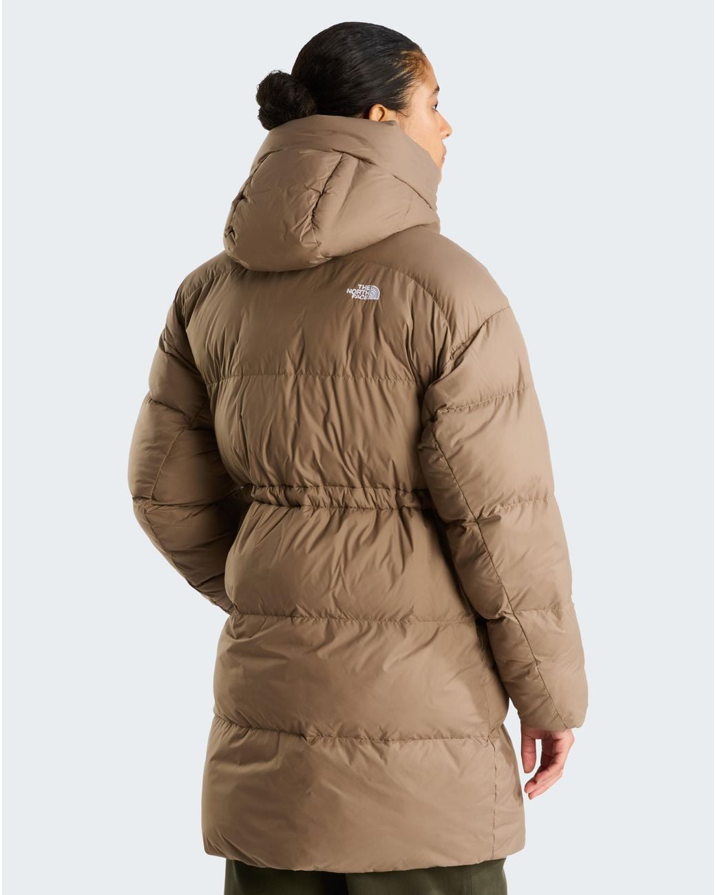 The North Face Brown Puffer Oversized Parka