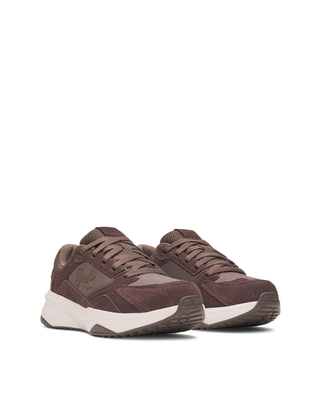 Under Armour Brown Edge Suede Trainers