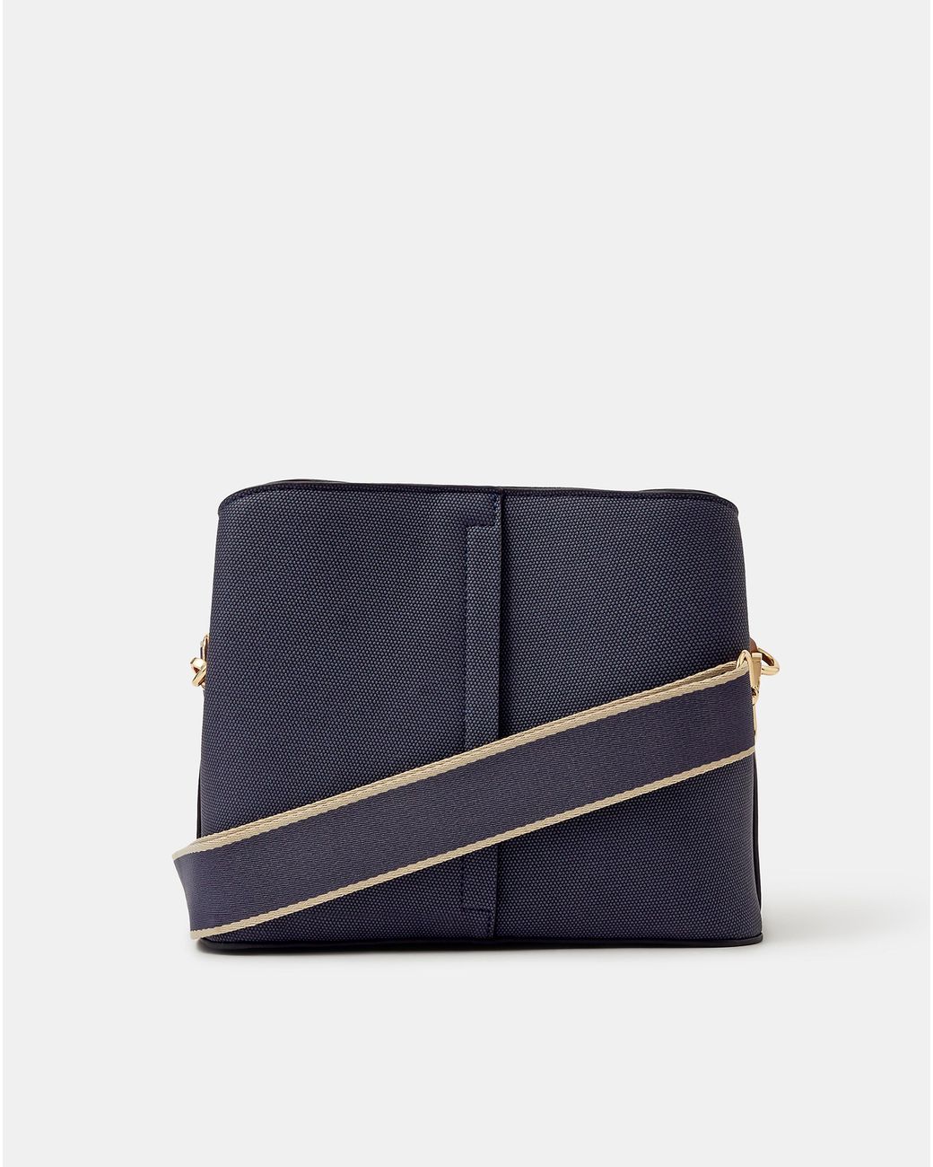 Accessorize Blue Webbing Strap Crossbody Bag