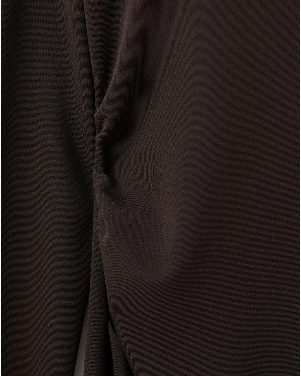 Mango Black Boat Neck Dress