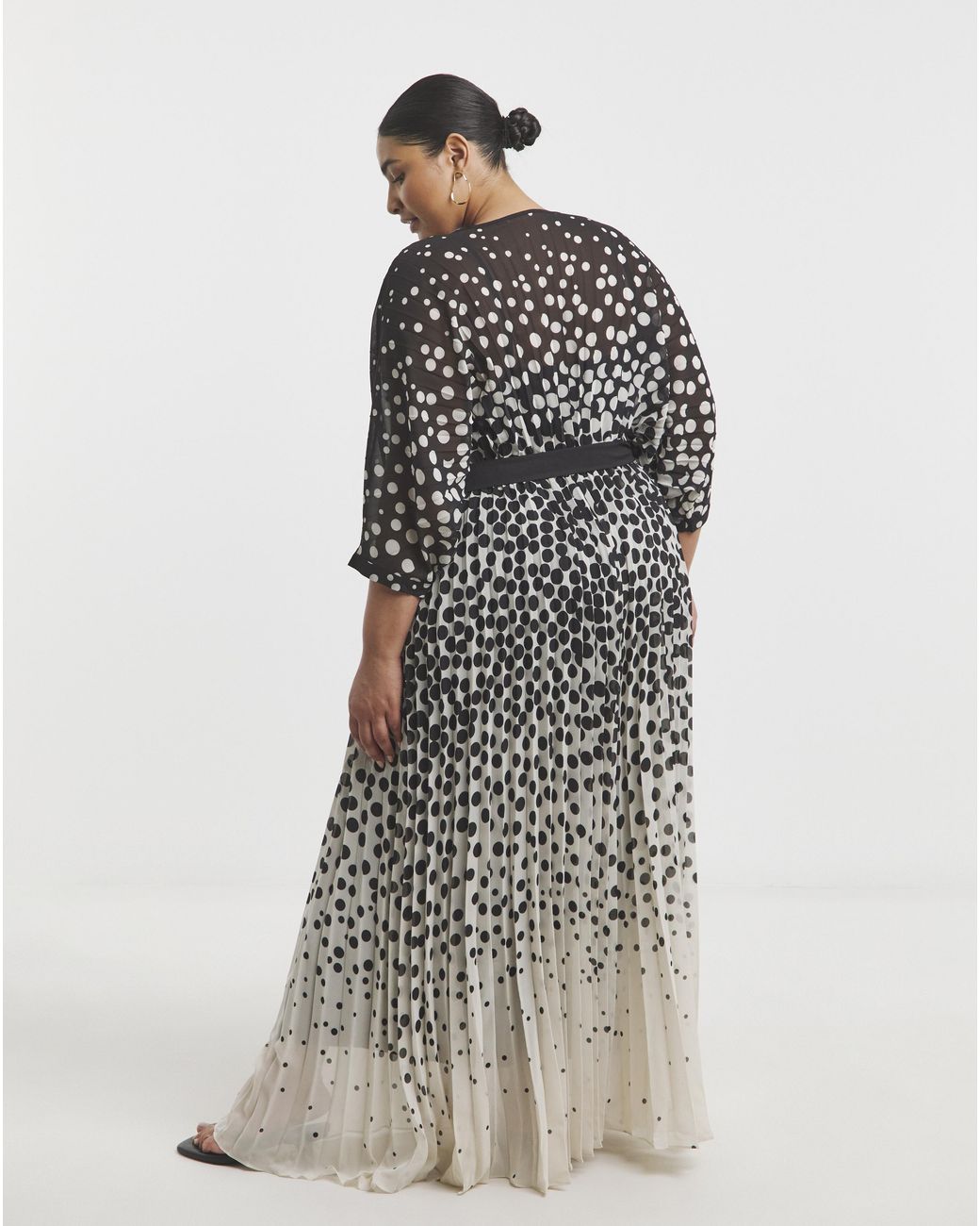 Joanna Hope Multicolor Ombre Spot Dress