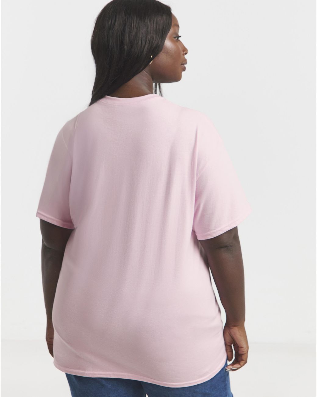 Simply Be Pink Aloha Floral Slogan T-Shirt