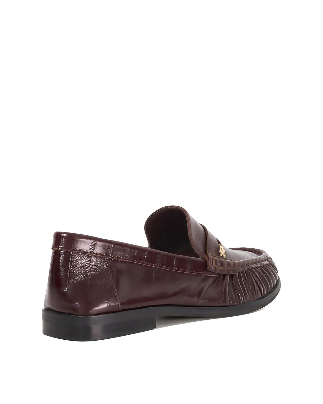 Dune Brown Grisella Leather Loafer