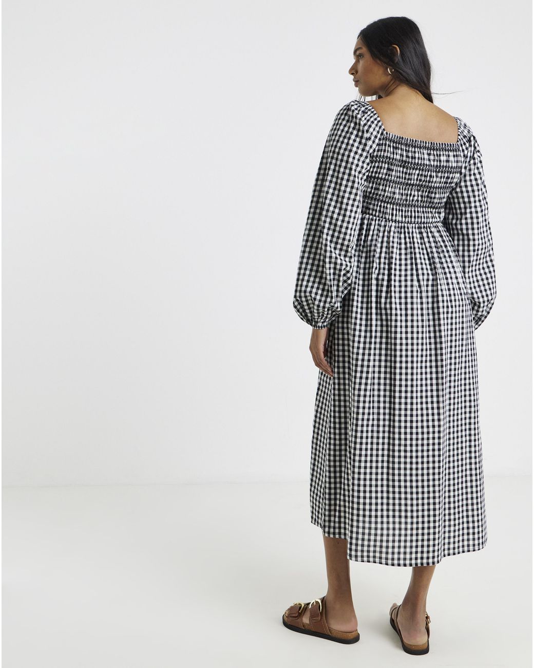 Simply Be Blue Embroidered Midi Dress