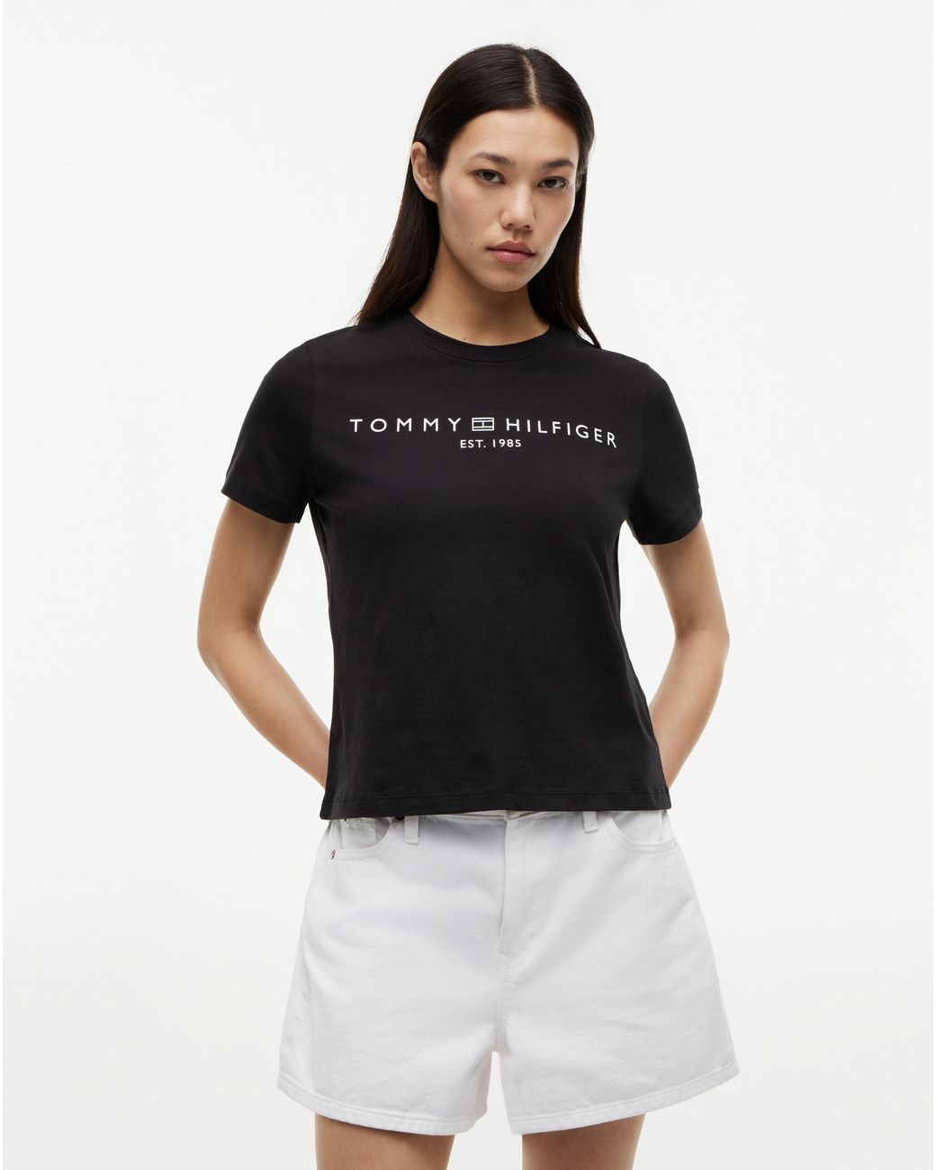 Tommy Hilfiger Black Logo T-Shirt