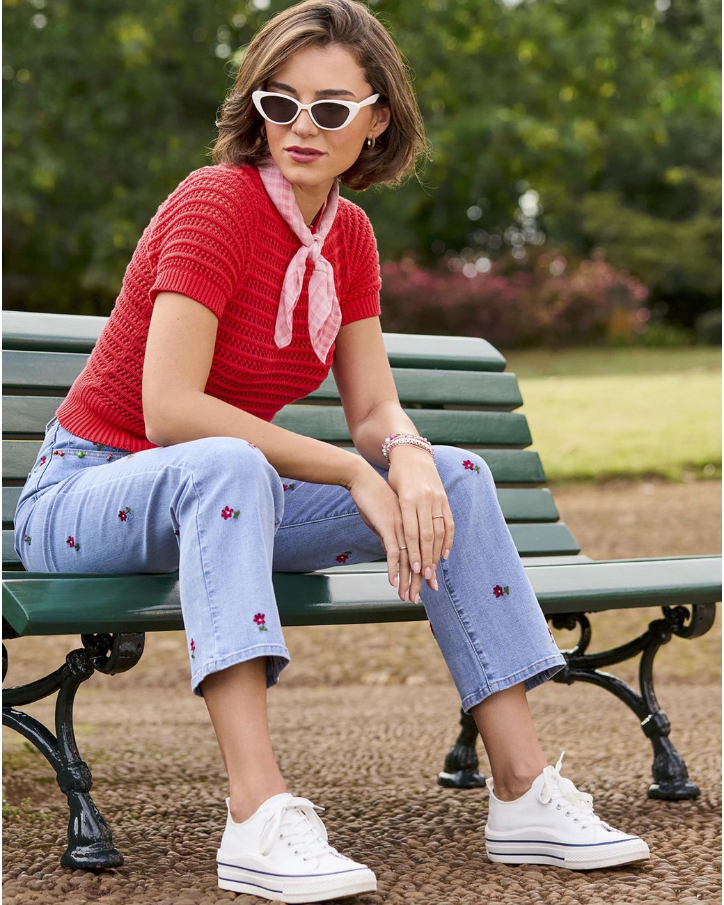 Joe Browns Blue Amelia Embroidered Jeans