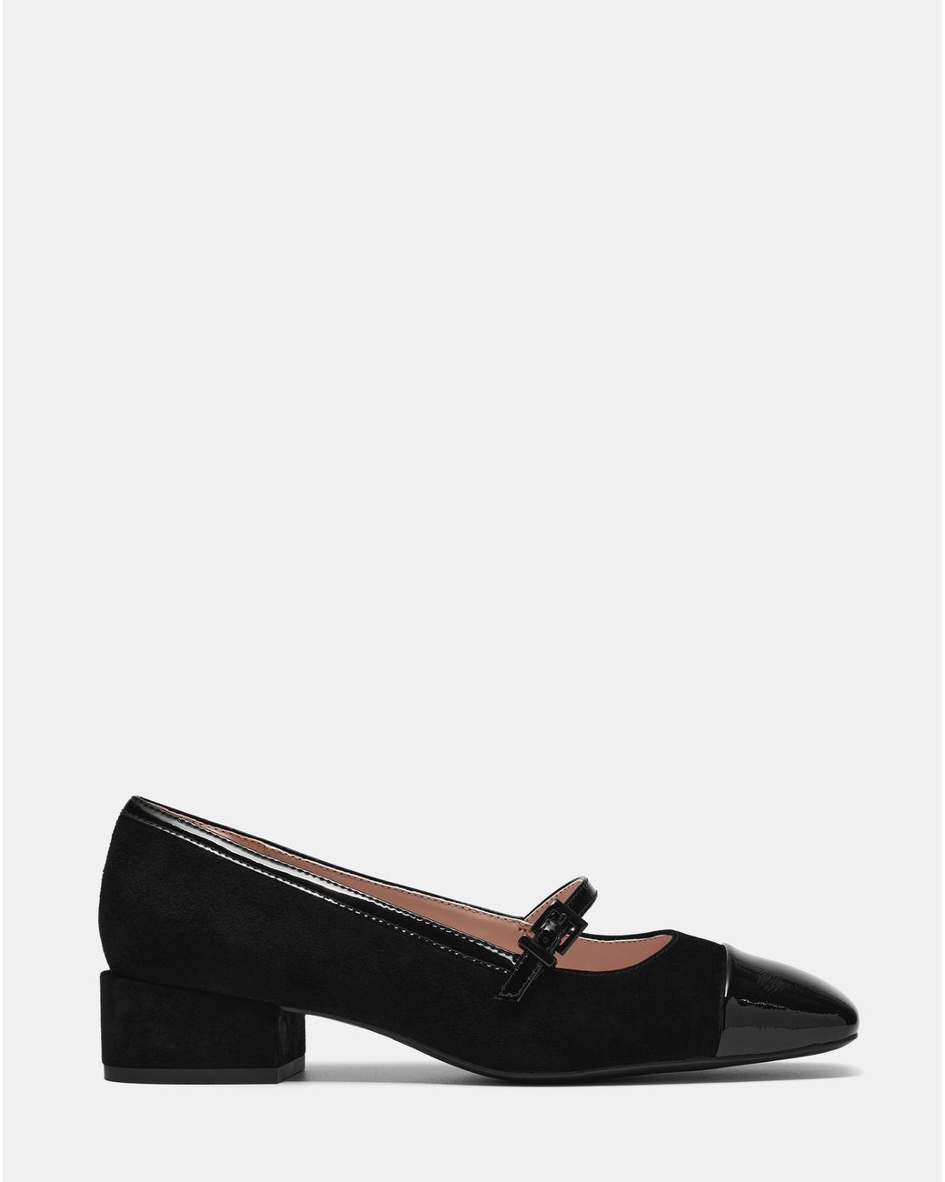 Clarks Black Crista Strap Std