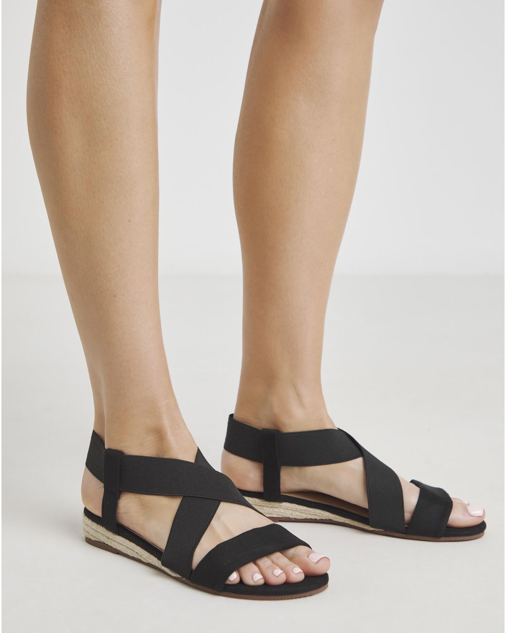 JD Williams Green Low Wedge Espadrilles Ultra Wide