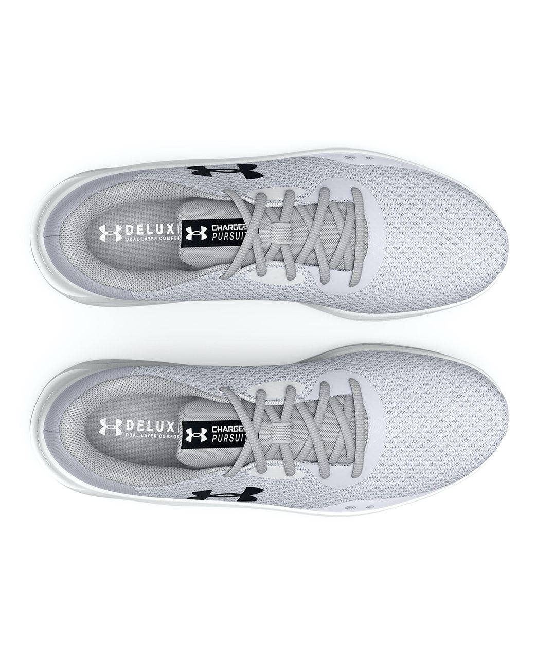 Under Armour Gray Charged Pursuit 3 Trainers