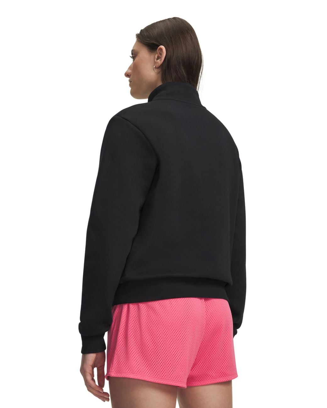Under Armour Black Rival Fleece Half-Zip