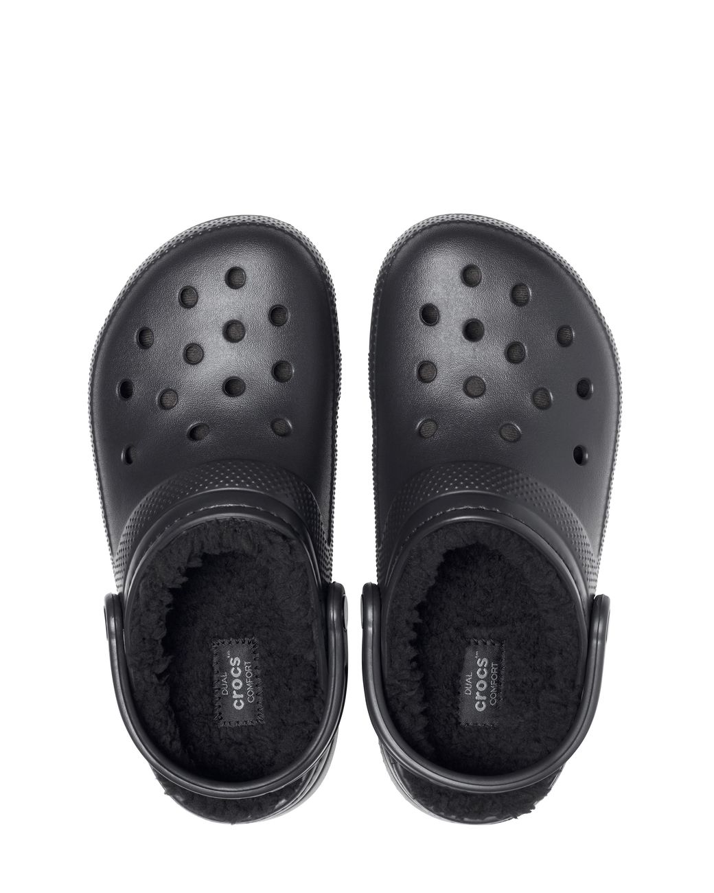 CROCSTM White Fleece Lined Classic Clog