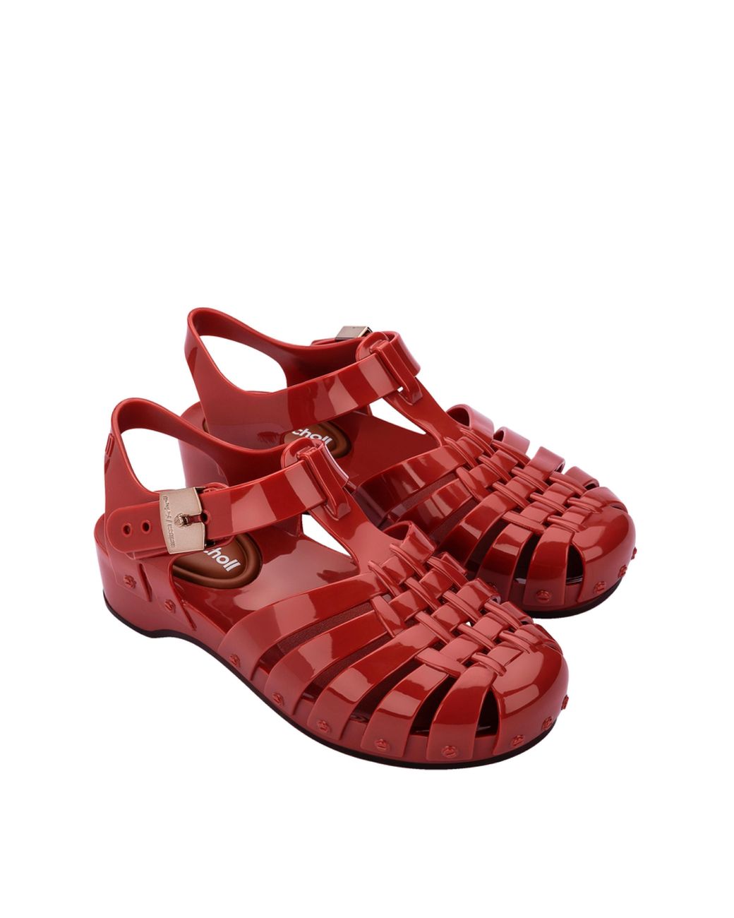 Melissa Red Melissa X Scholl Fisherman Jelly