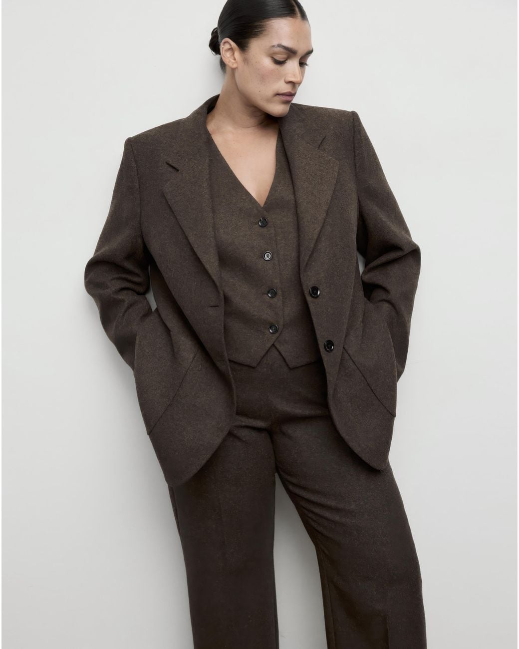 Mango Black Trousers