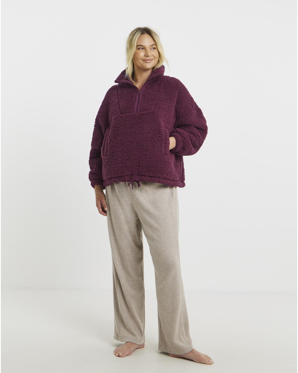 Pretty Secrets Purple Snuggle Top