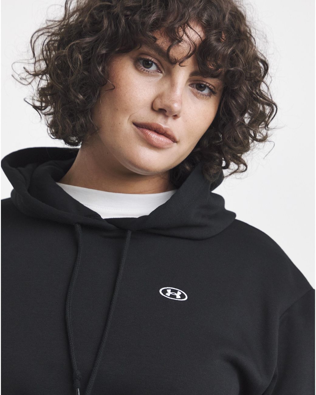 Under Armour Black Rival Fleece Pul-on Hoodie