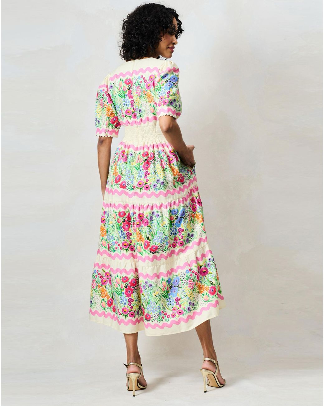 Hope & Ivy White Larysa Dress