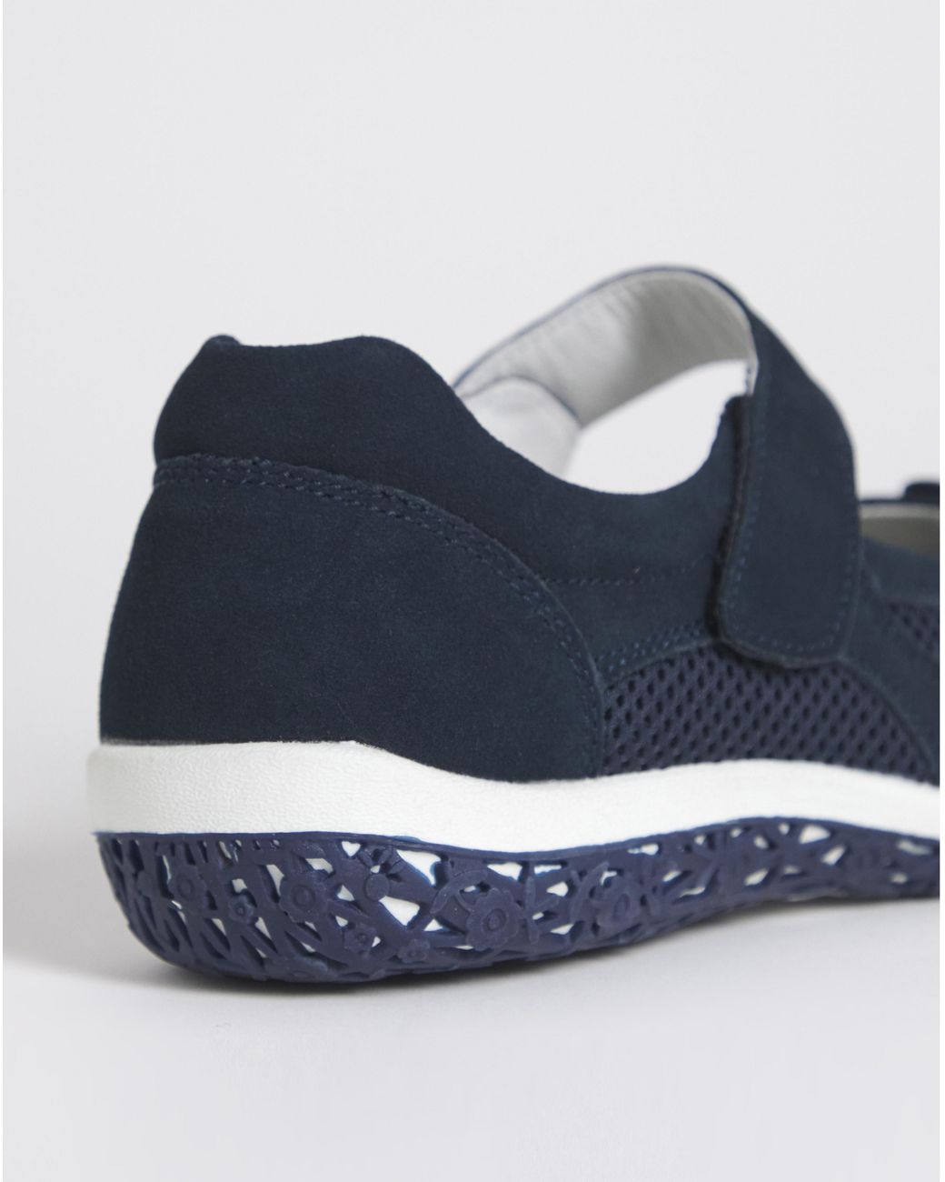 Heavenly Soles White Sporty Mary Jane E Fit