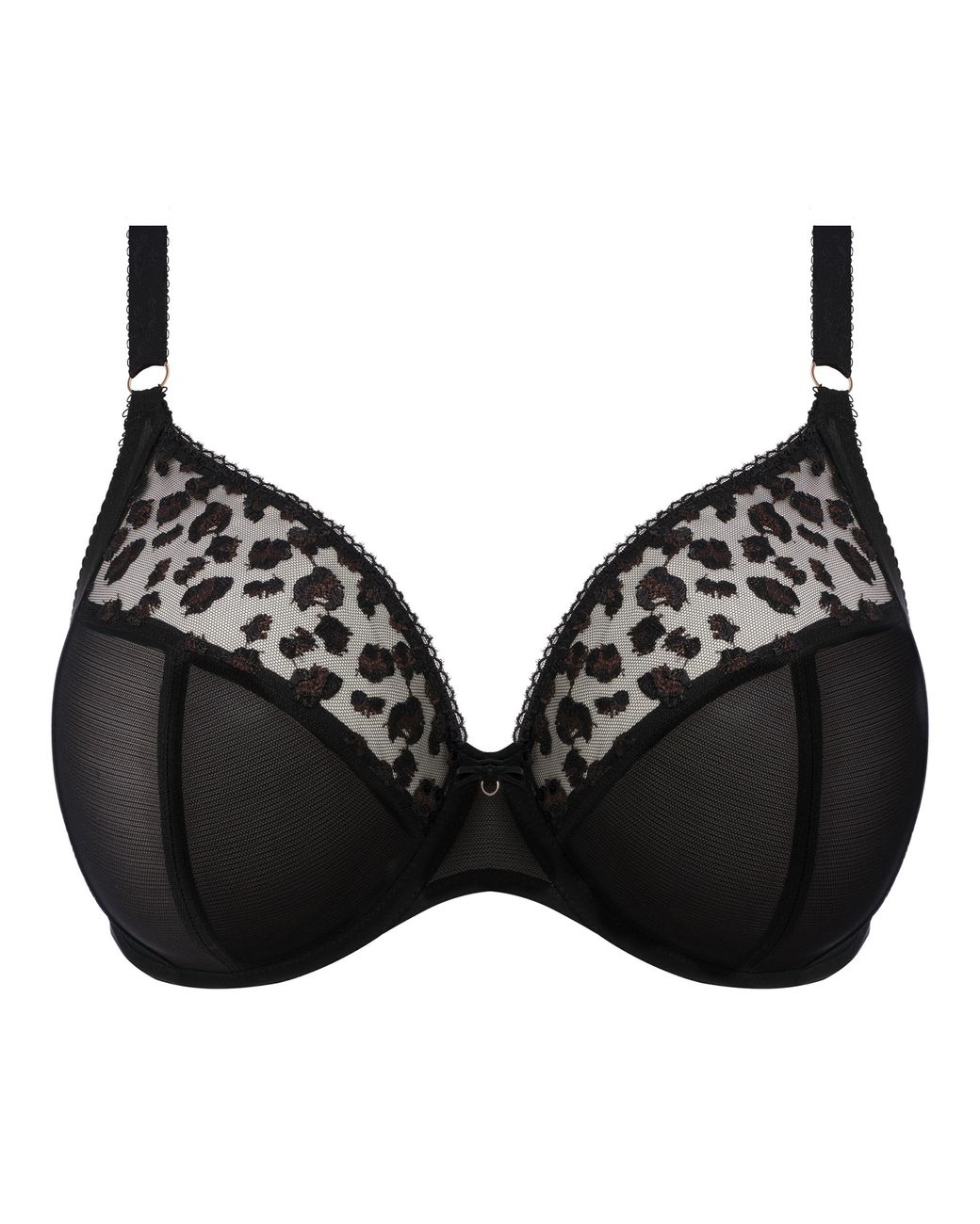 Elomi Black Namrah Plunge Wired Bra