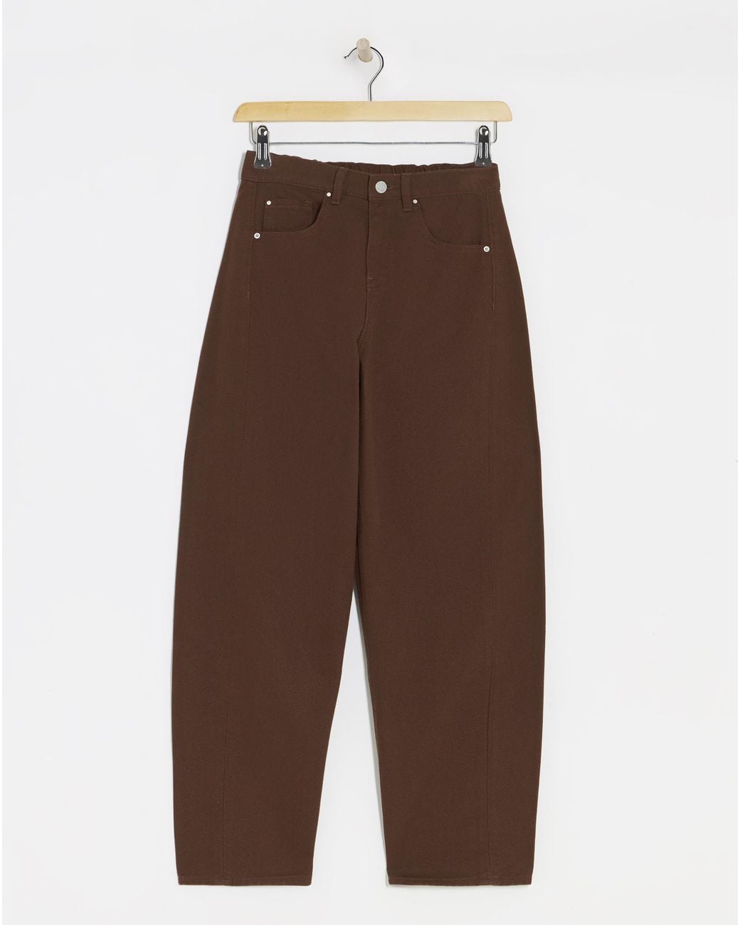 Simply Be Natural Tapered Barrel Leg Jeans