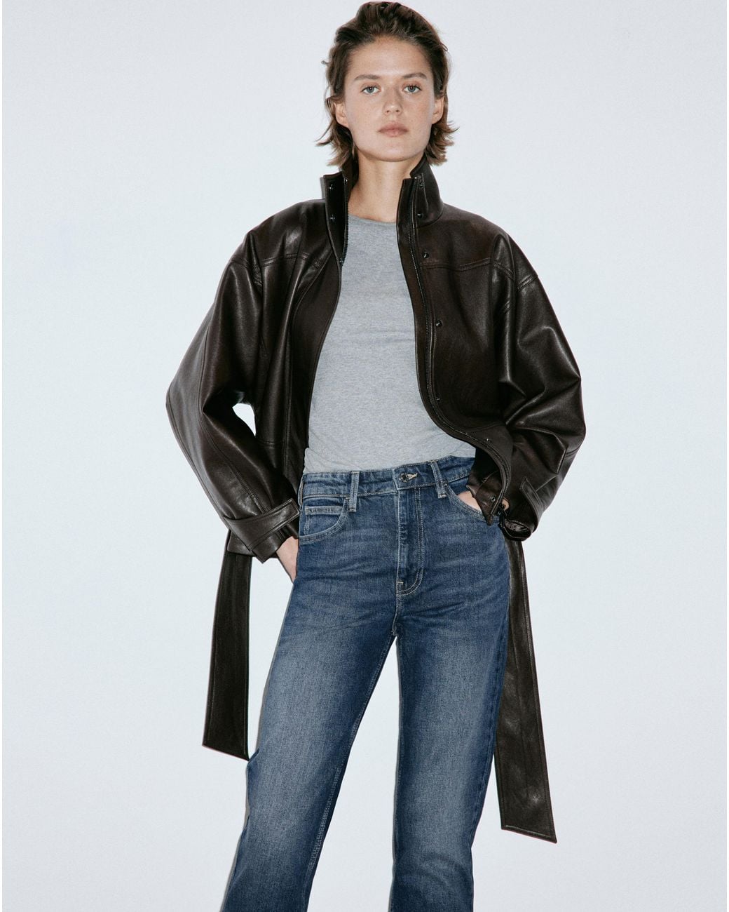 Mango Black Newmom High Rise Comfort Jean