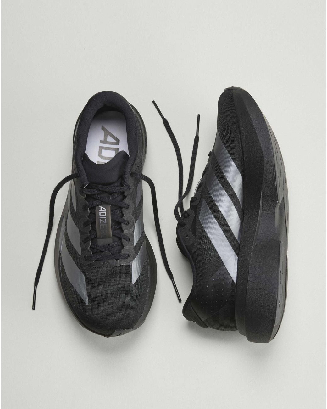 Adidas Black Adizero Evo Sl Trainers
