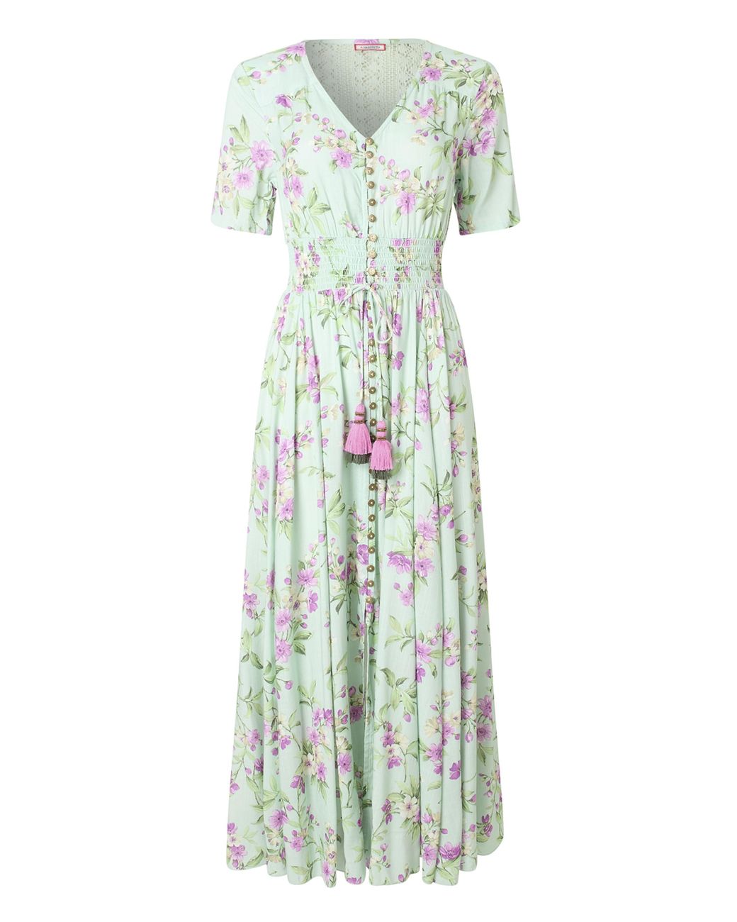 Joe Browns Green Summer Blossoms Maxi Dress