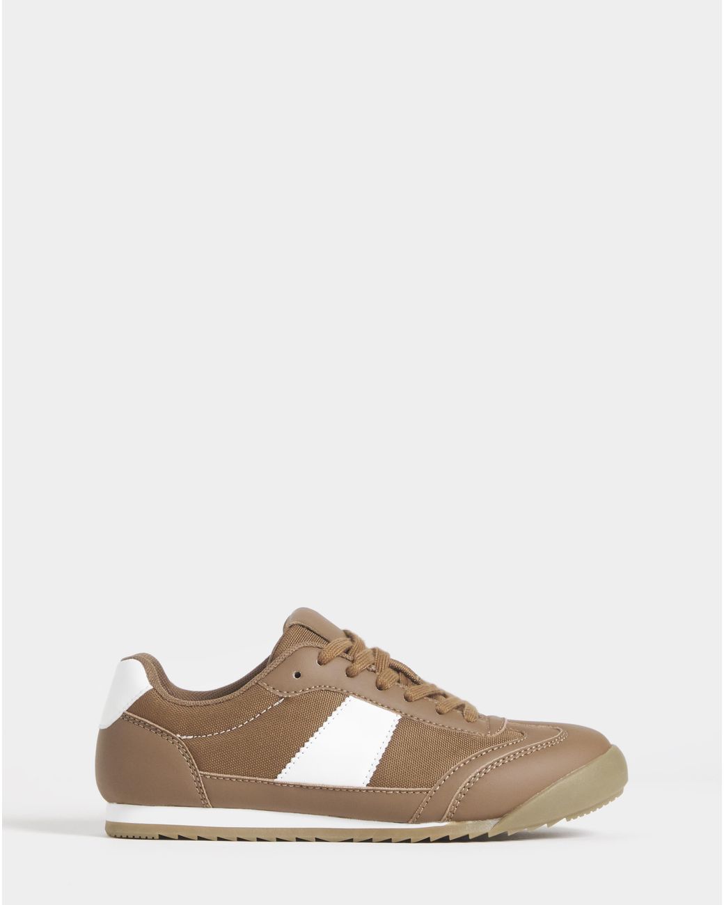 Simply Be Blue Classic Retro Trainer Wide