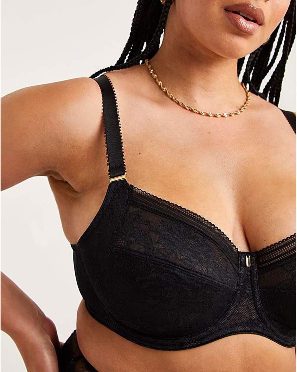 Fantasie Black Fusion Lace Full Cup Bra