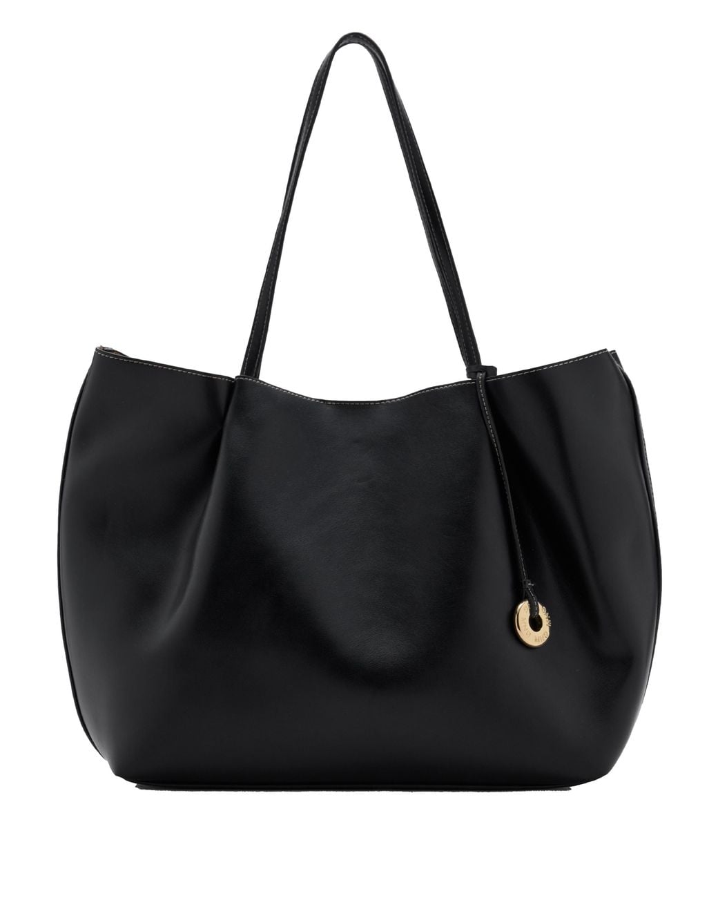 Mango Black Totes Bag Isabel