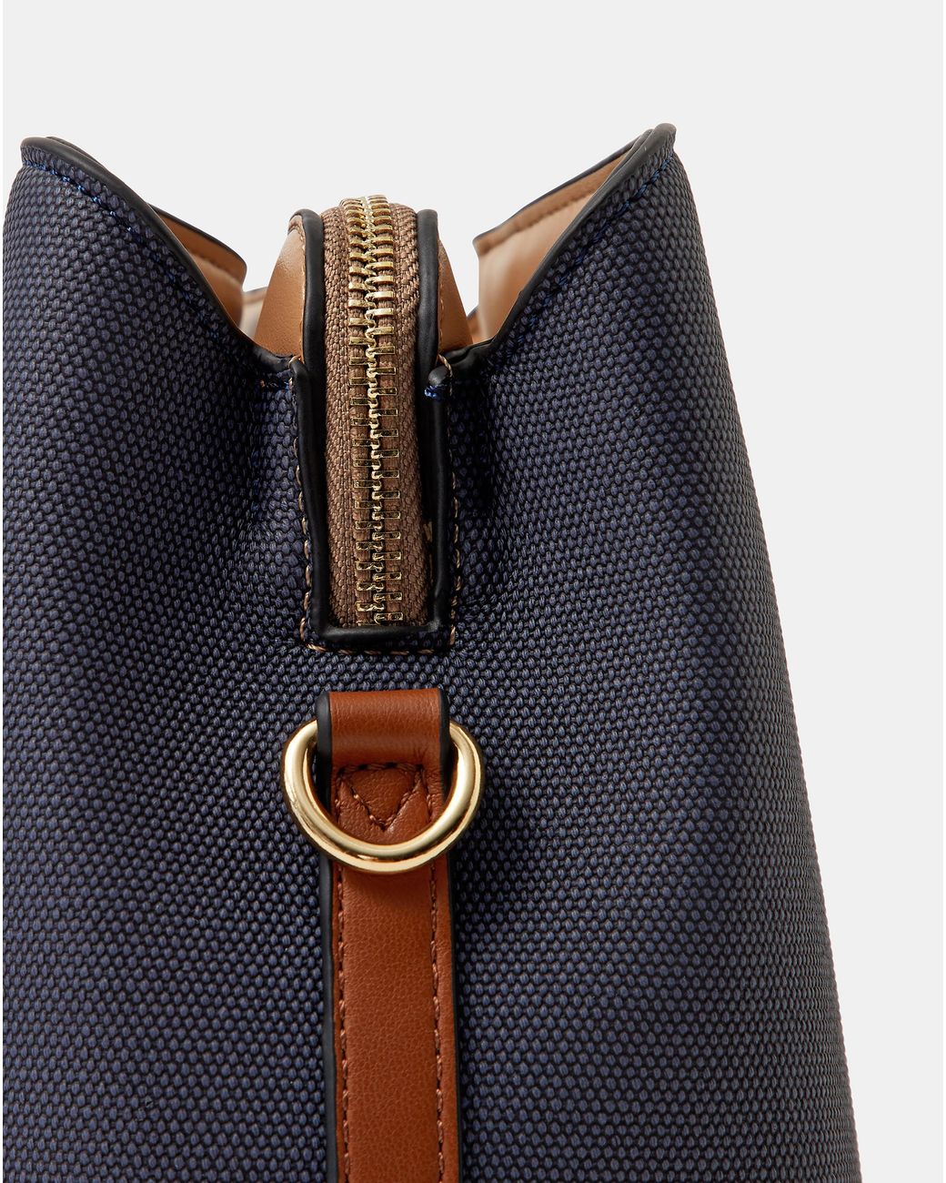 Accessorize Blue Webbing Strap Crossbody Bag