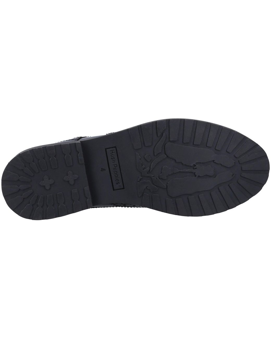 Hush Puppies Black Verity Brogue