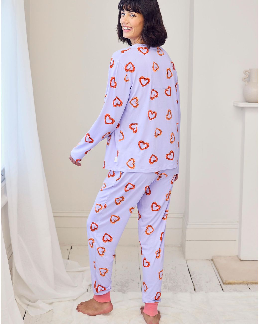 Chelsea Peers Purple Classic Long Sleeve Set