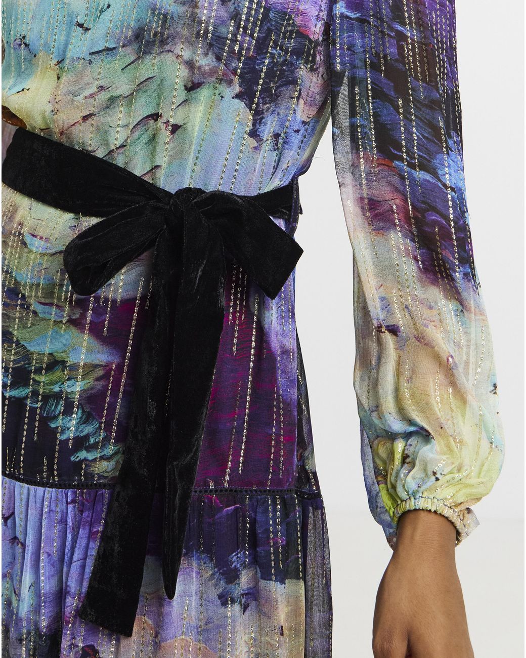 Hope & Ivy Blue Jadene Maxi