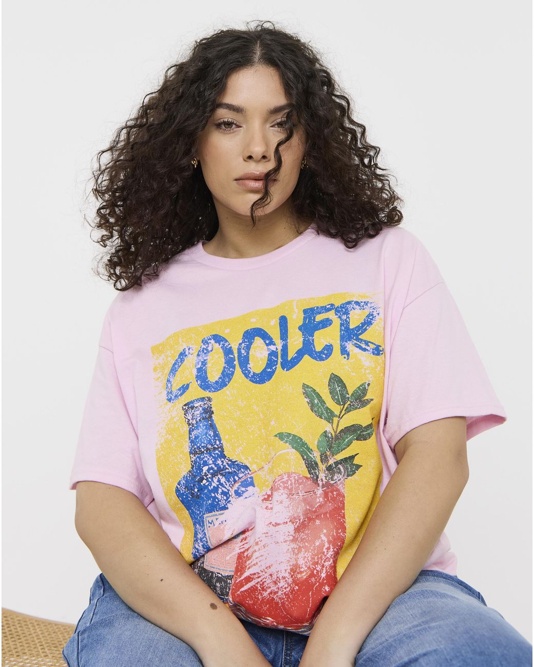 Simply Be Pink Cooler T-Shirt