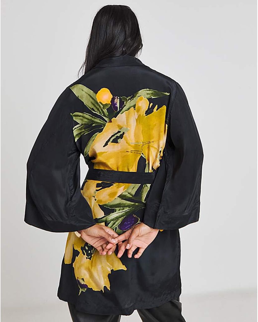 Religion Multicolor Jade Tunic Kimono Sleeve