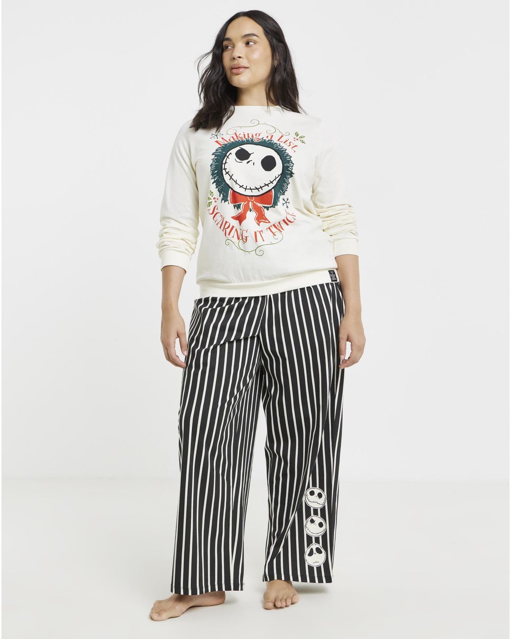 Disney White Nbc Family Pyjamas