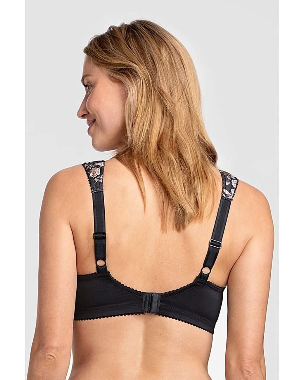 Miss Mary Of Sweden Black Miss Mary Fauna Non Wired Bra