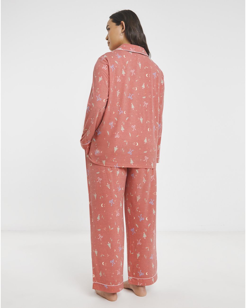 Pretty Secrets Red Pretty Lounge Revere Pj Set