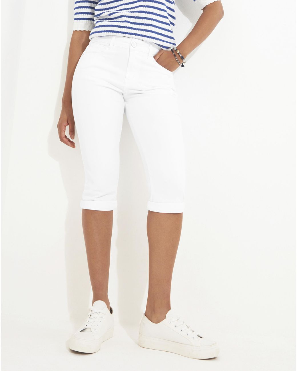 Joe Browns Blue Capri Pants