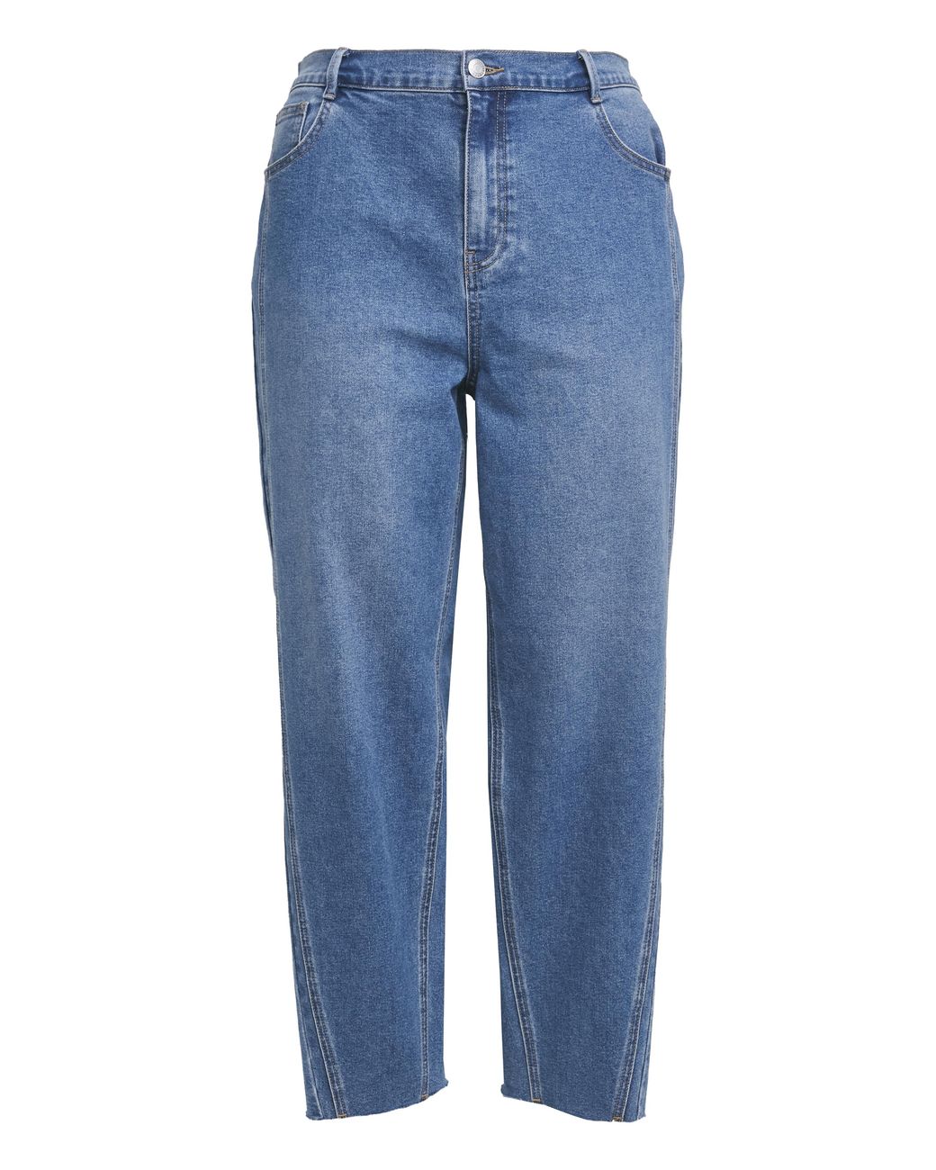 Simply Be Blue Tapered Leg Jean