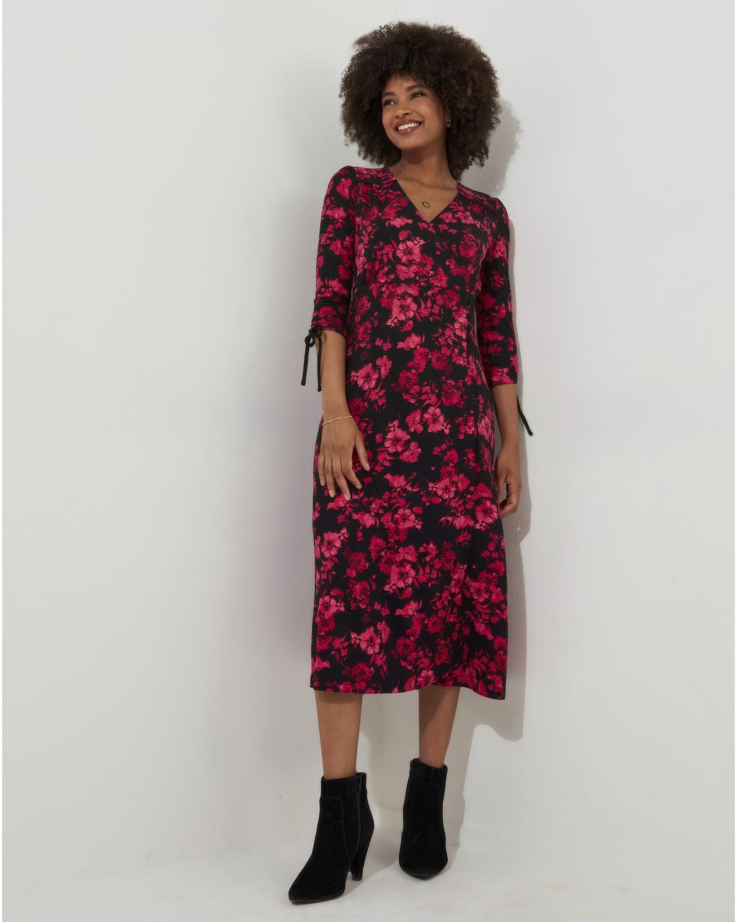 Joe Browns Multicolor Pop Of Colour Midi Dress